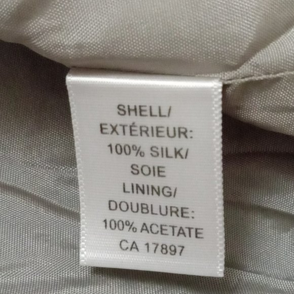 $5 LAST CALL! BANANA REPUBLIC | Grey Silk Dress - Picture 12 of 14